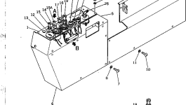 Крышка 205-06-64150 Komatsu
