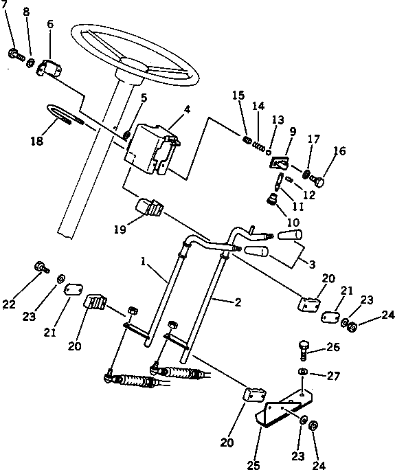 Рычаг 41A-43-16121 Komatsu