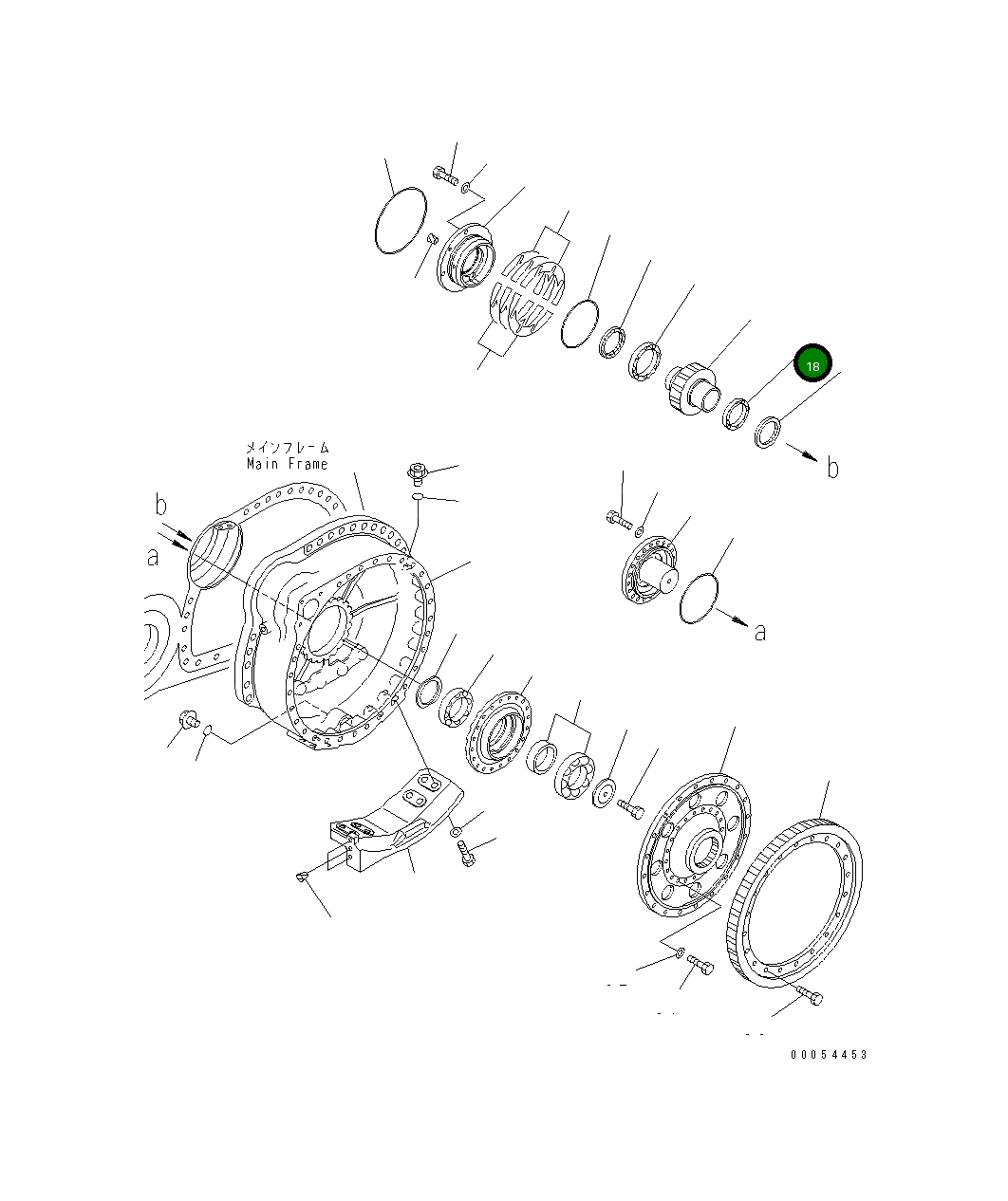 Подшипник 195-09-33270 Komatsu
