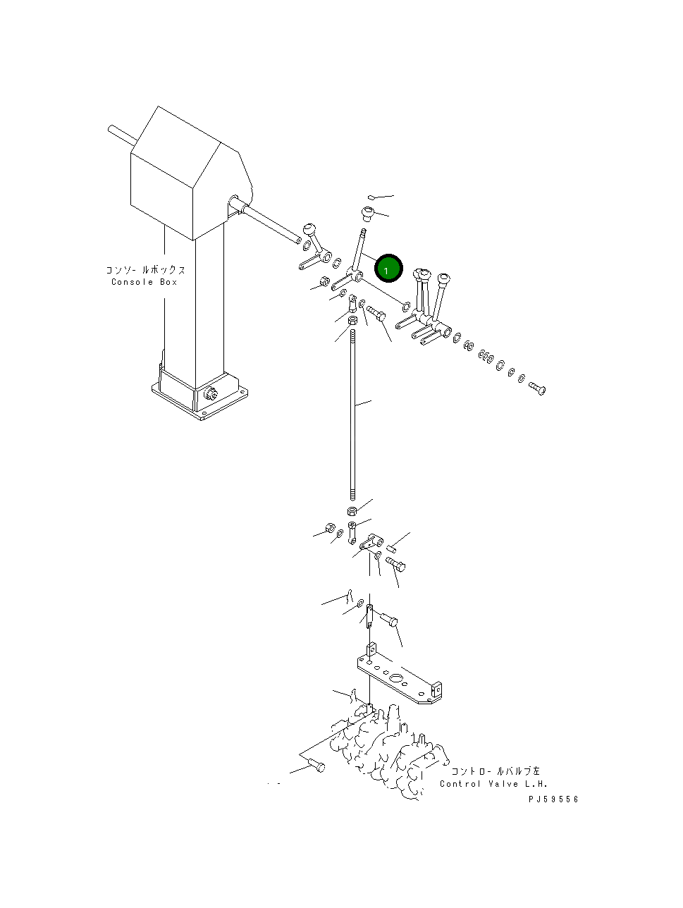 Рычаг 23E-43-18890 Komatsu