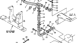 Кронштейн 195-01-33631 Komatsu