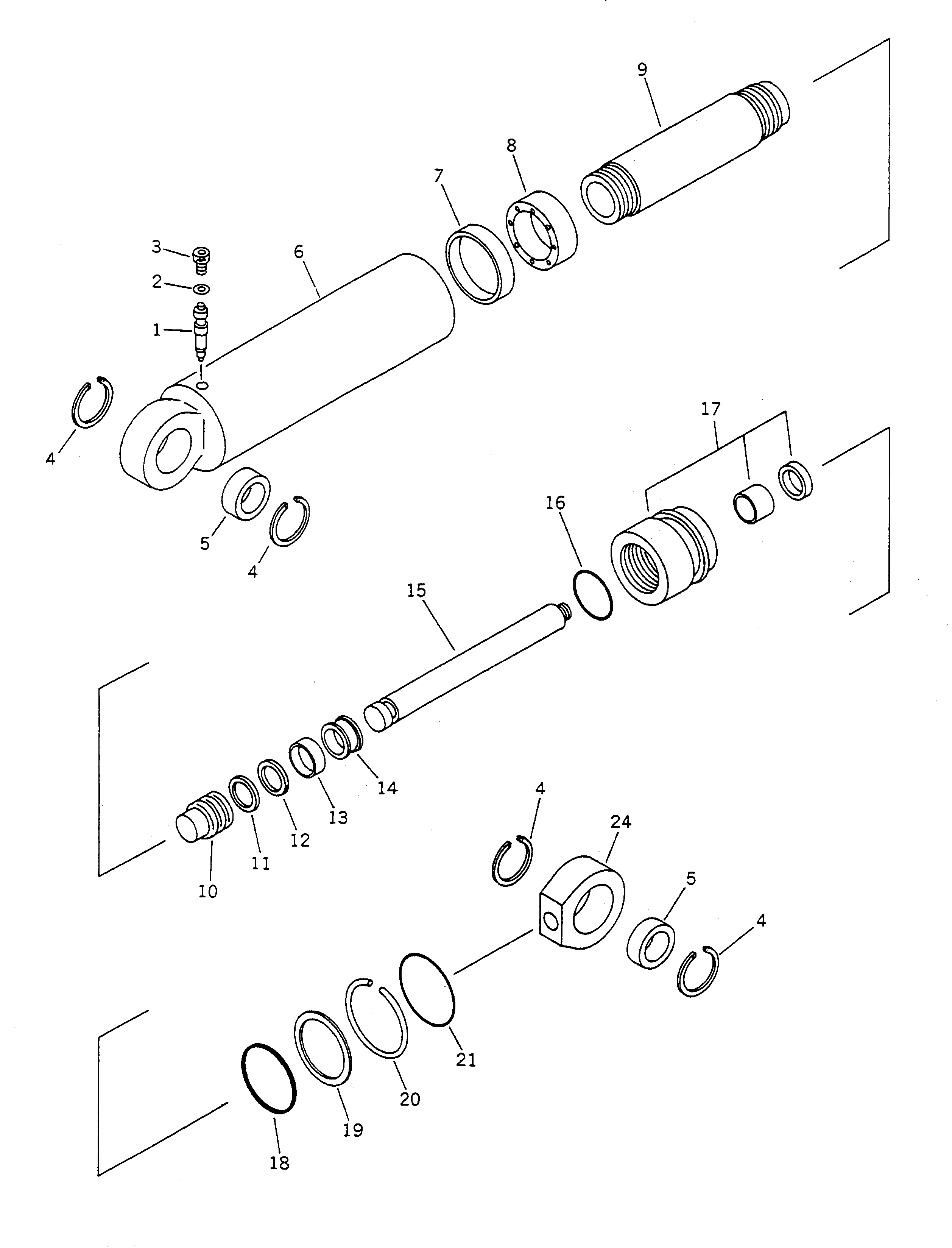 Подшипник BW058320 Komatsu