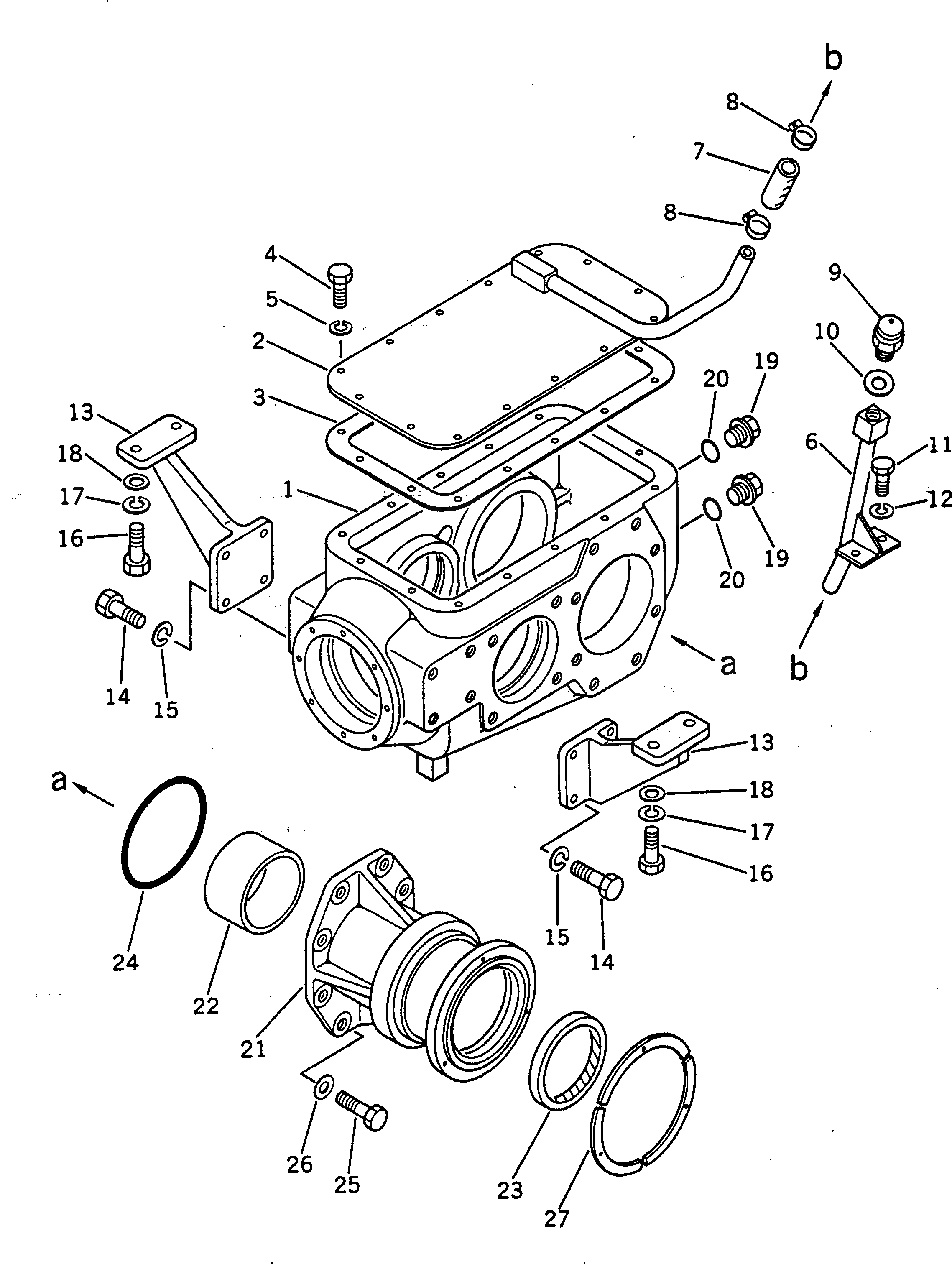 Крышка 237-22-11131 Komatsu
