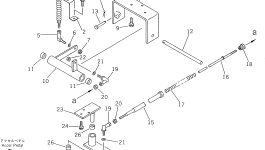 Кабель 41K-Z18-1380 Komatsu