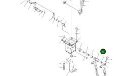Рычаг 124-960-5540 Komatsu