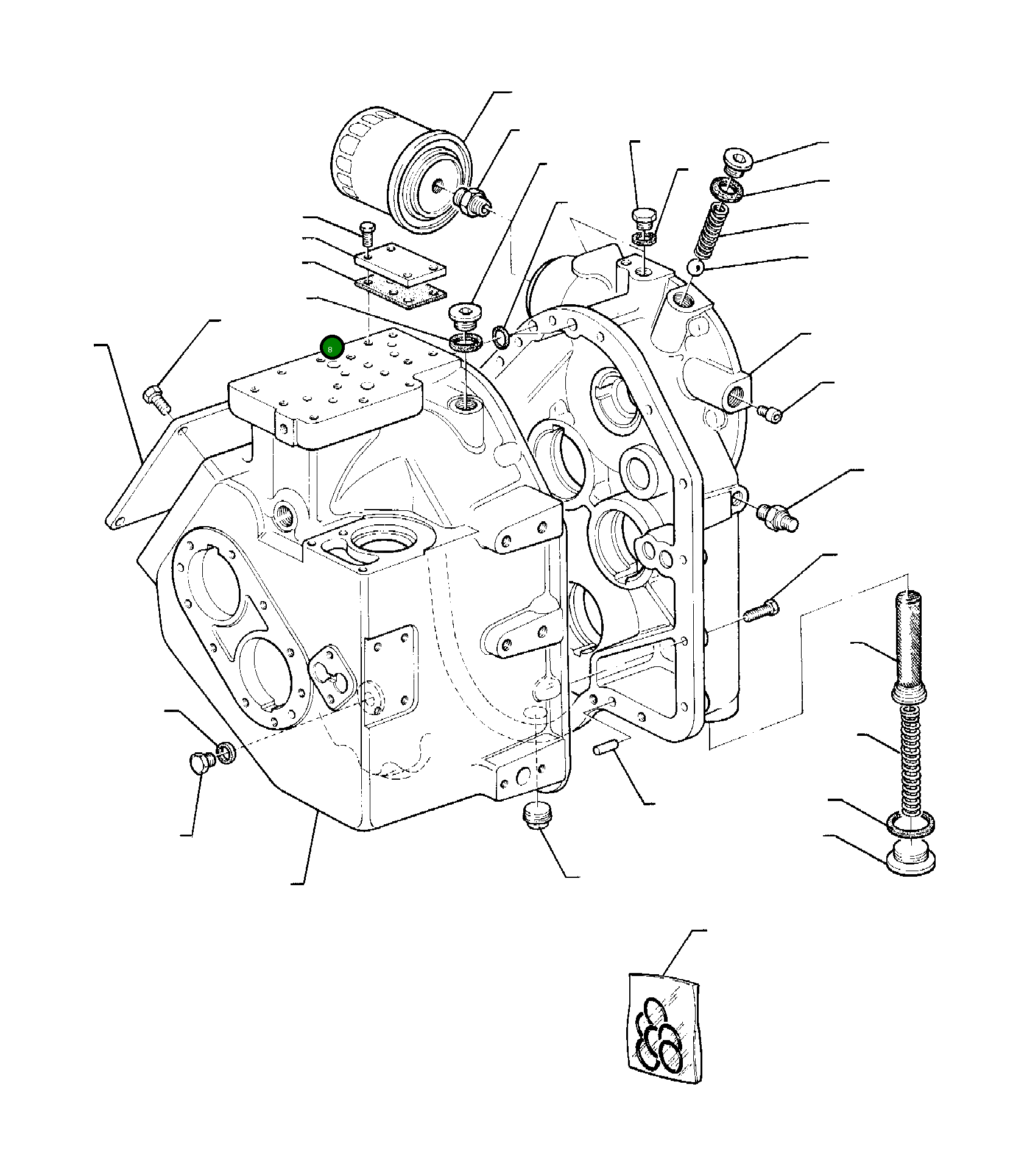 Крышка MI3183493 Komatsu