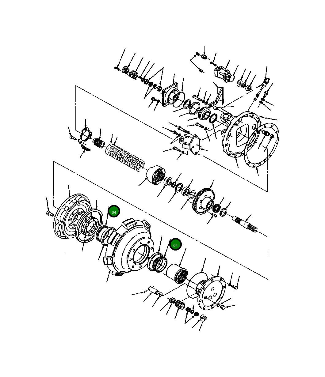 Подшипник 158 303 Komatsu