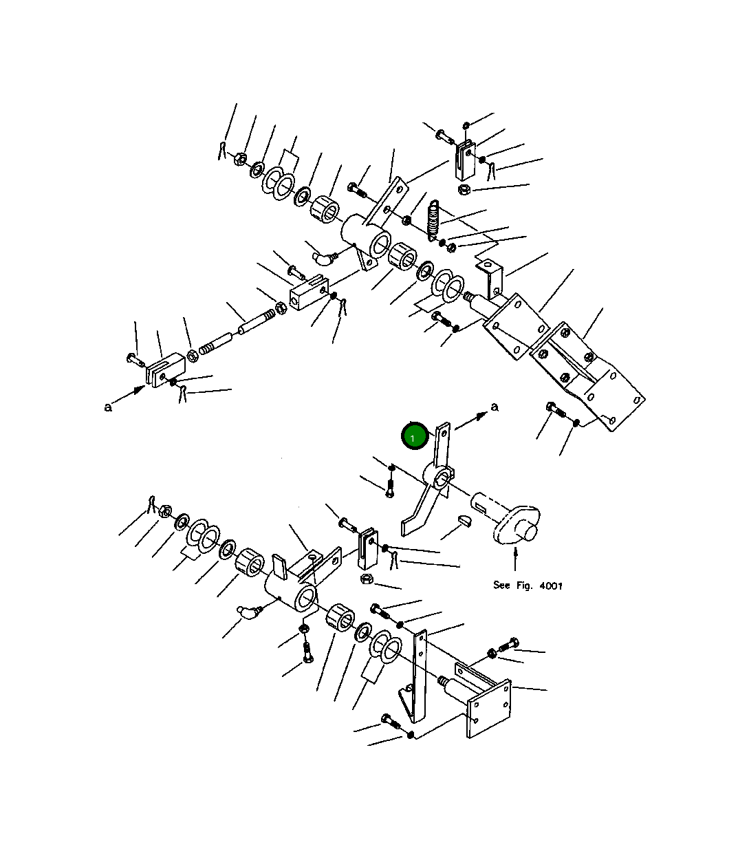 Рычаг 561-43-61261 Komatsu