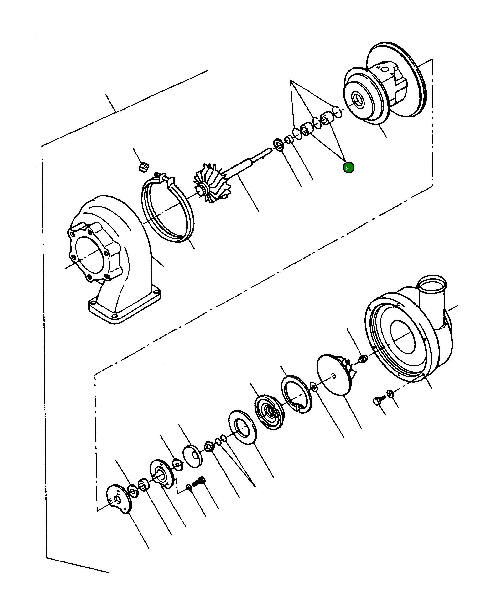Подшипник 2872865M1 Komatsu