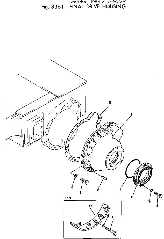 Крышка 111-27-11350 Komatsu