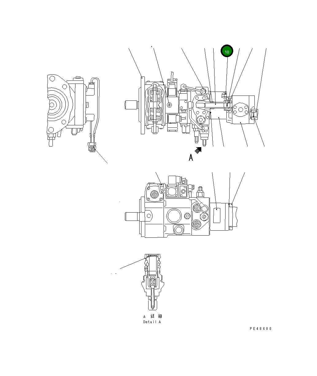 Болт 01252-30840 Komatsu