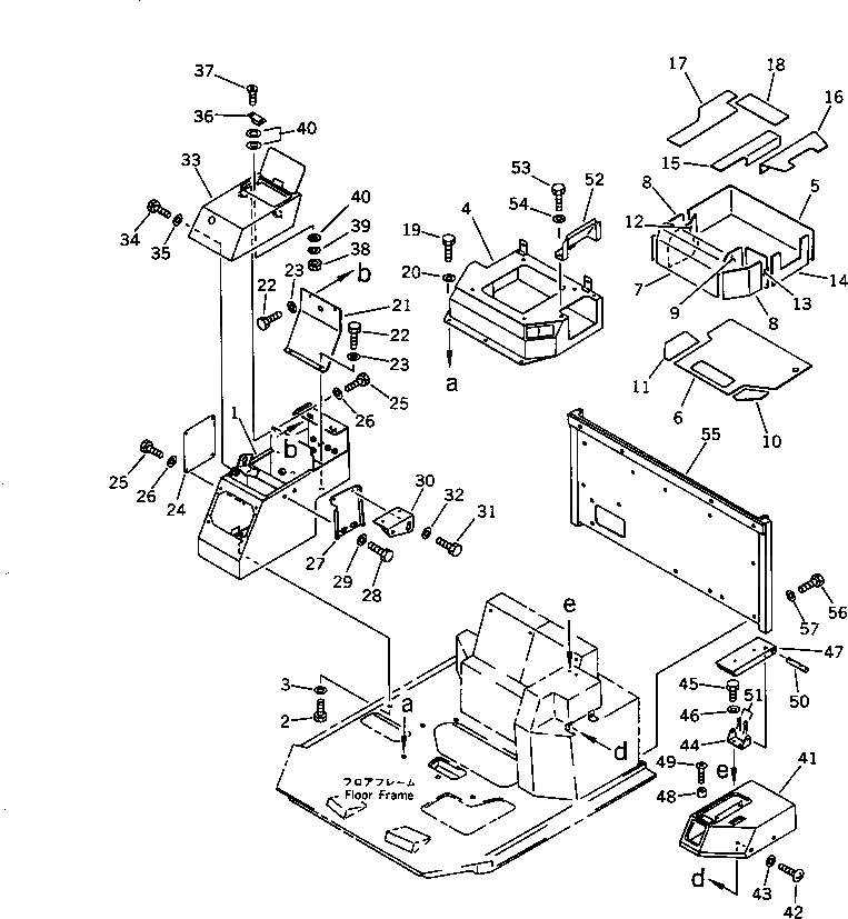 Крышка 425-54-12670  Komatsu