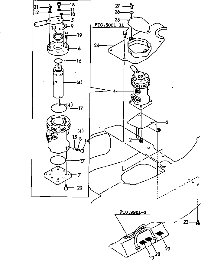 Крышка YM172164-62530 Komatsu