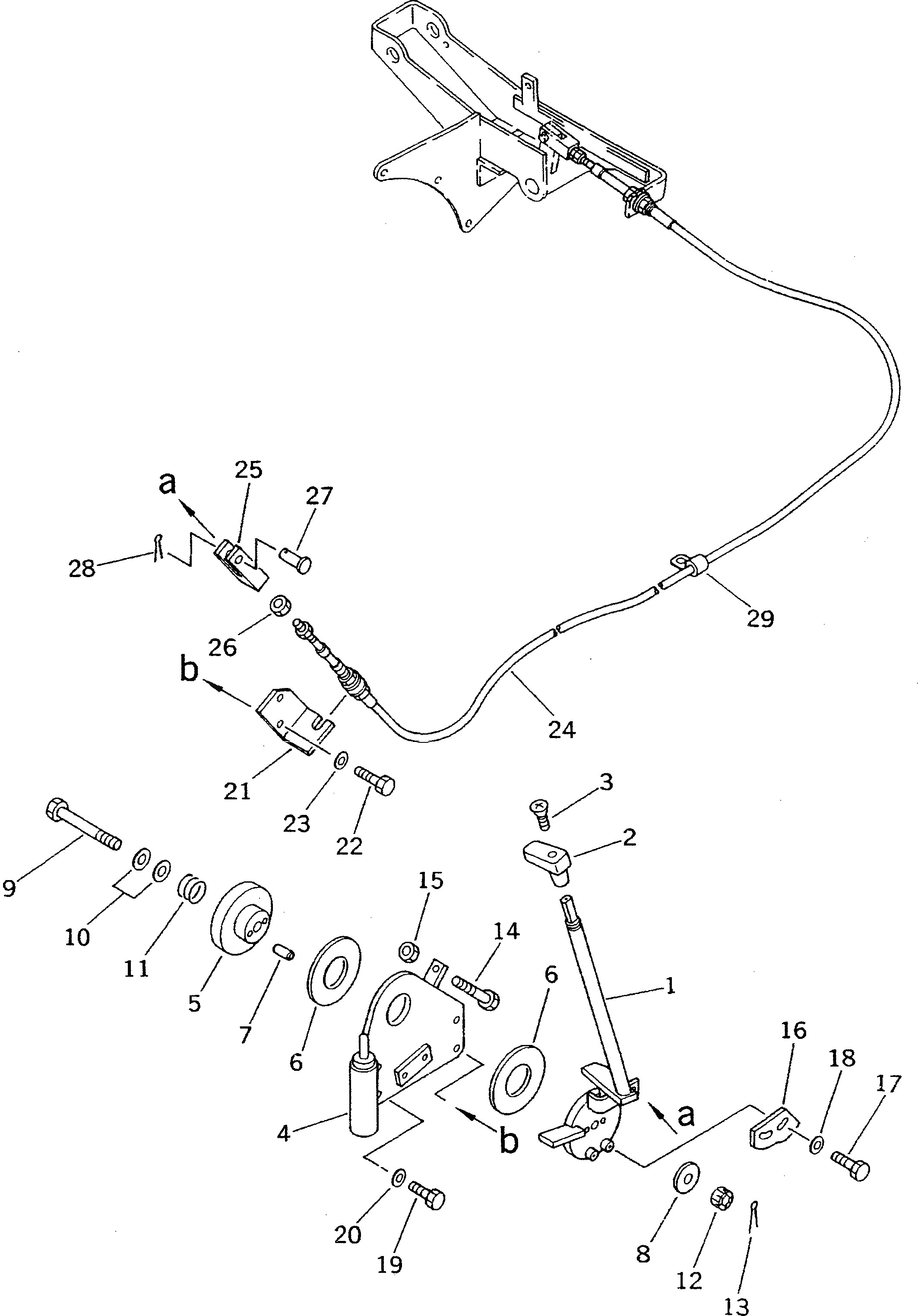 Рычаг 20D-43-42111 Komatsu