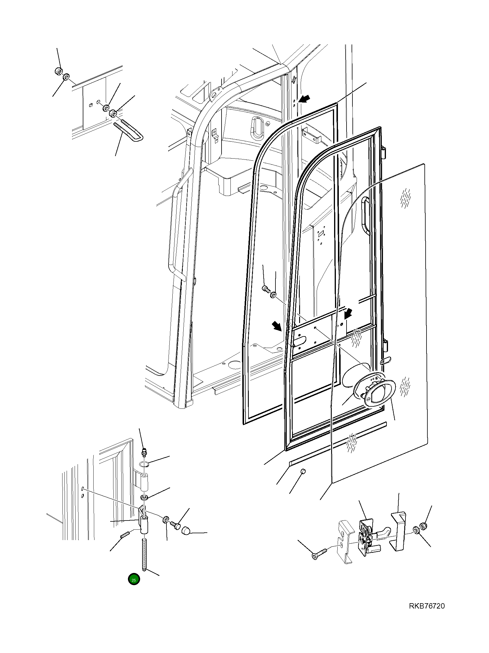 Крышка 22J-54-R4380  Komatsu