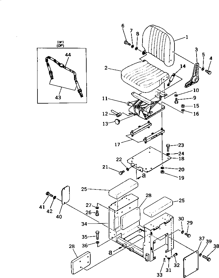 Крышка 196-57-31140 Komatsu