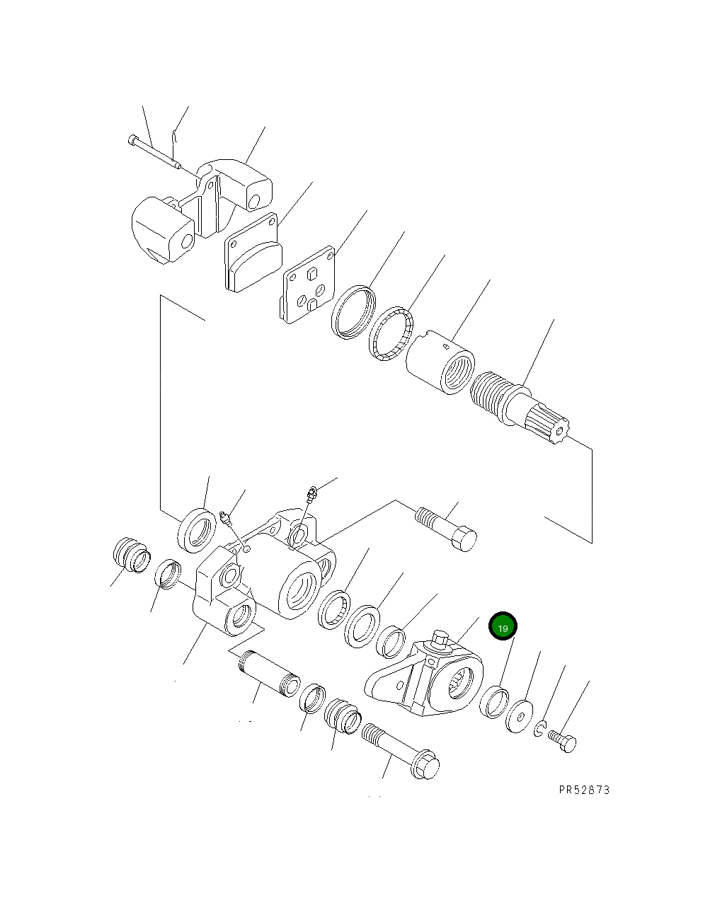 Рычаг 235-15-13340 Komatsu