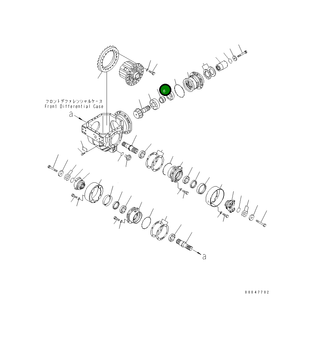 Подшипник 418-22-11810  Komatsu