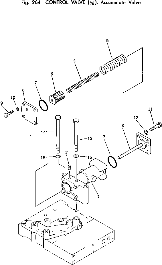 Крышка 582-15-16650 Komatsu