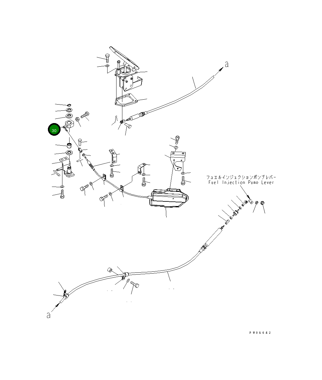Рычаг 423-43-31252 Komatsu