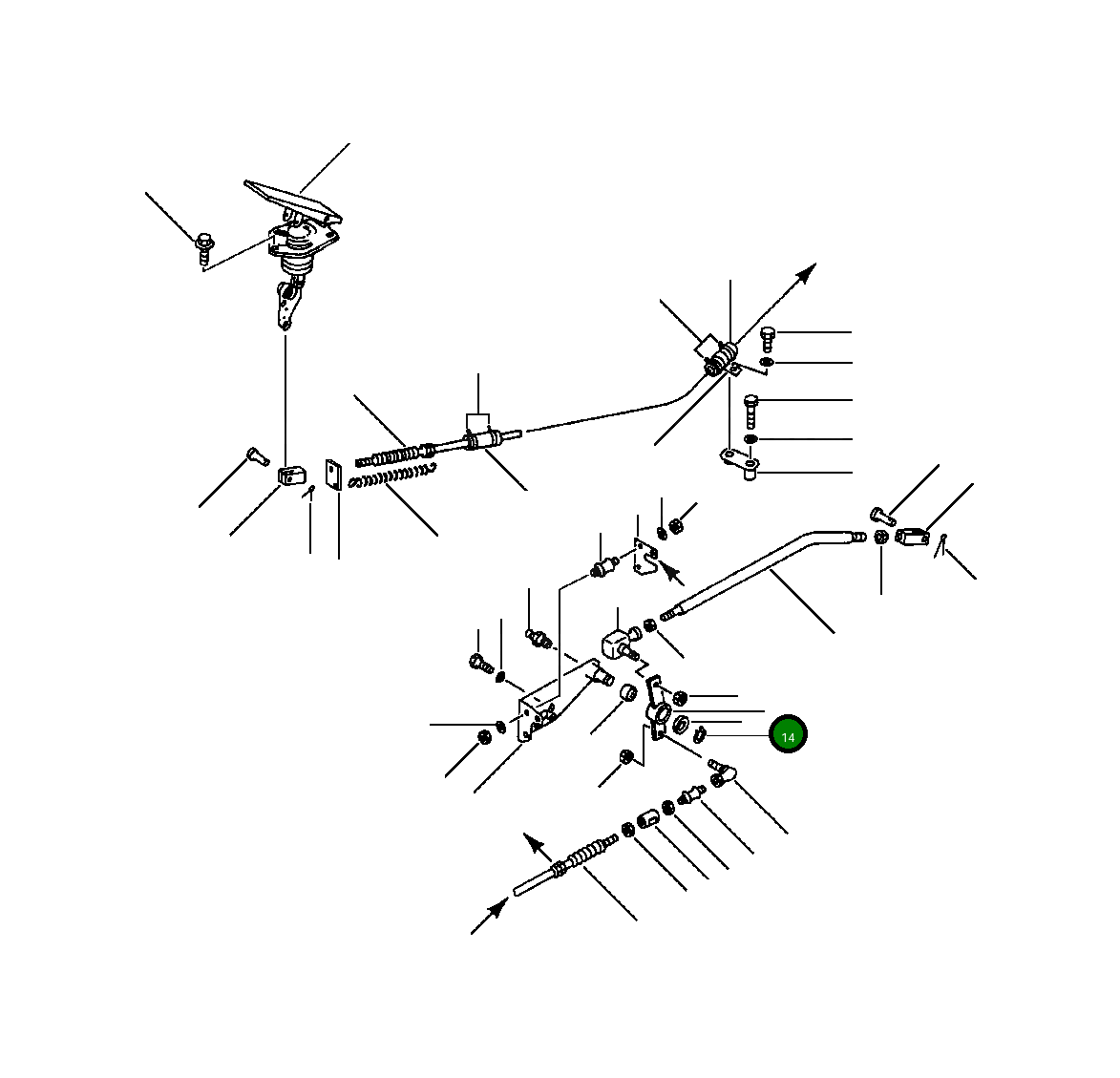 Рычаг 426-43-11193 Komatsu