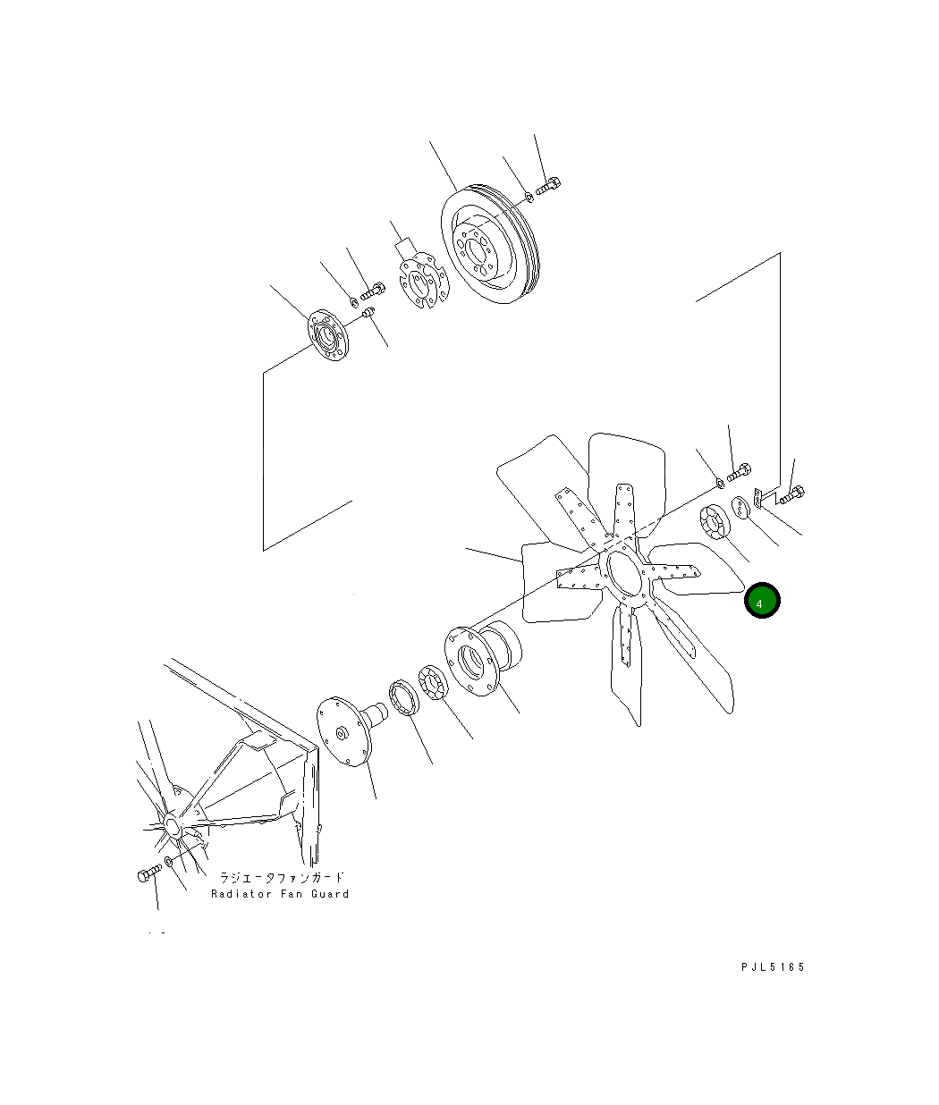 Подшипник 06040-06310 Komatsu
