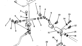 Рычаг 198-43-17750 Komatsu