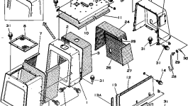 Крышка M720171406100 Komatsu