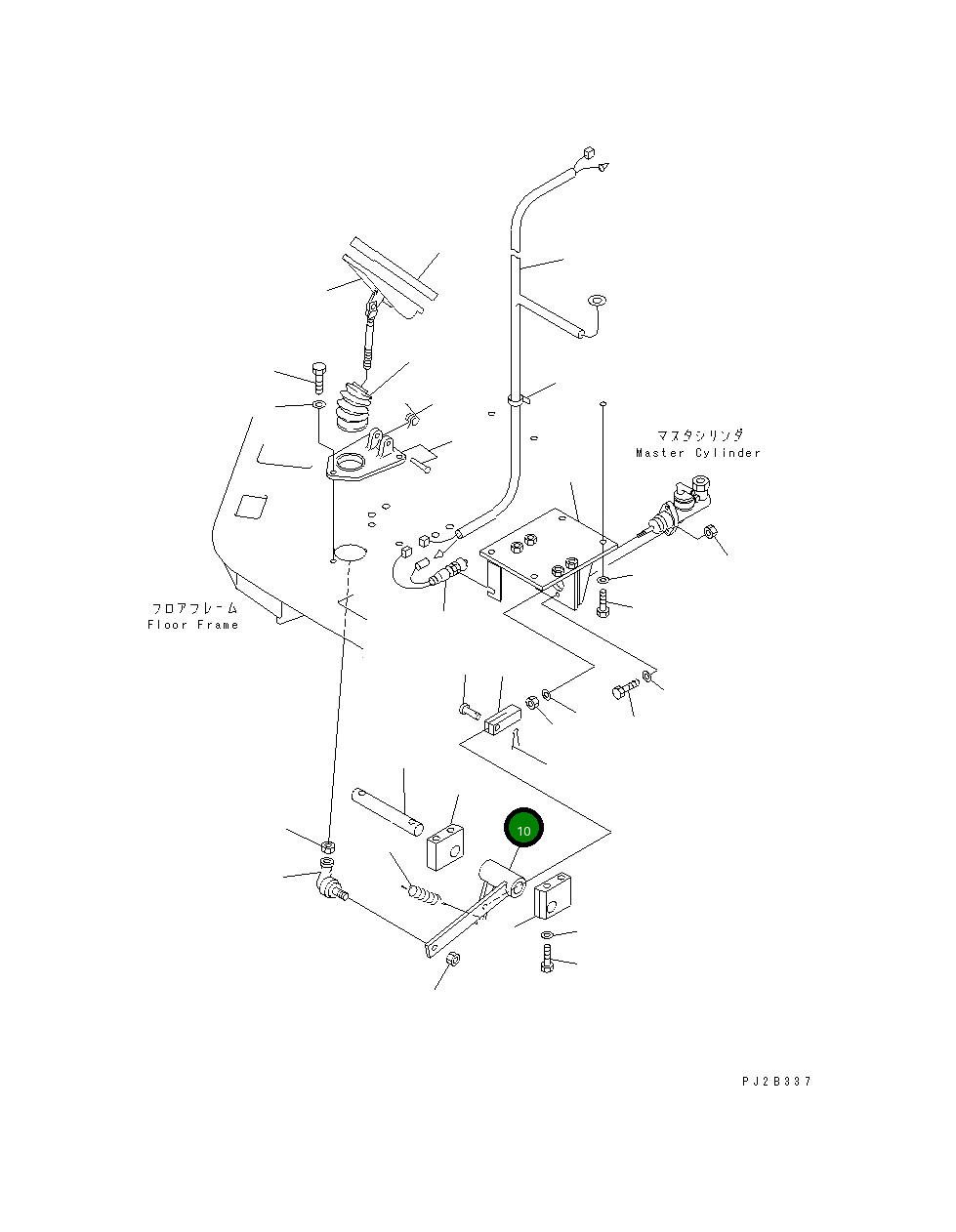 Рычаг 273-43-63310 Komatsu