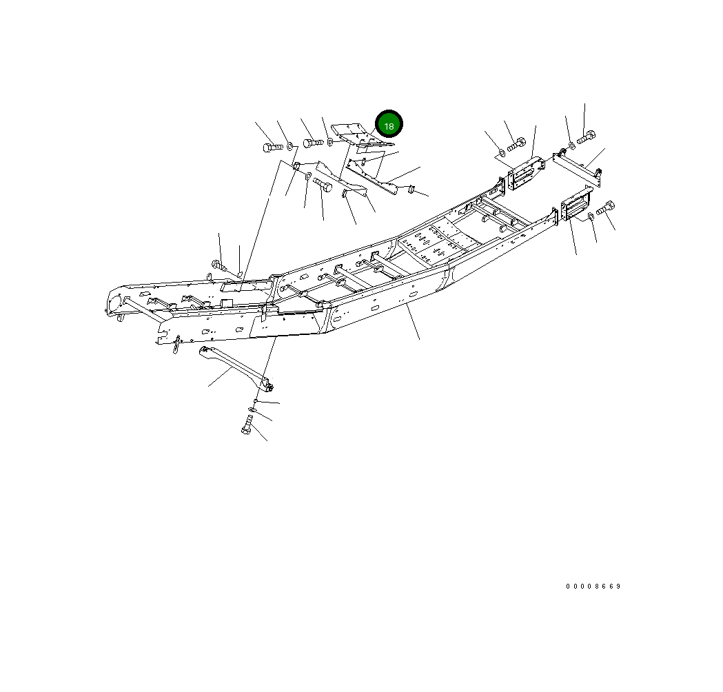 Крышка 8296-75-2270  Komatsu