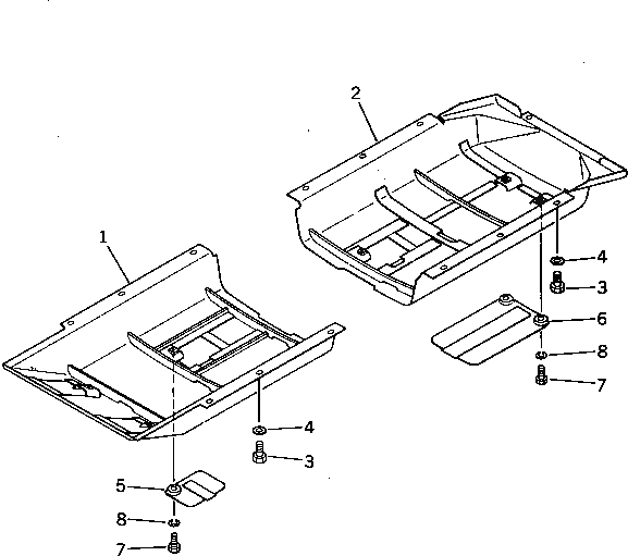 Крышка 120-54-35142 Komatsu