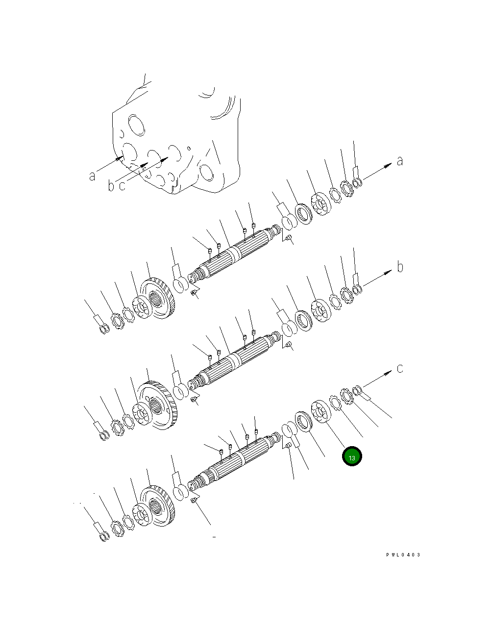 Подшипник 06041-00314 Komatsu