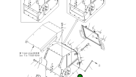 Крышка 8255-78-4235 Komatsu