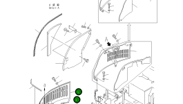 Крышка 22L-54-18410 Komatsu