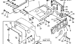 Крышка 14G-54-11240 Komatsu