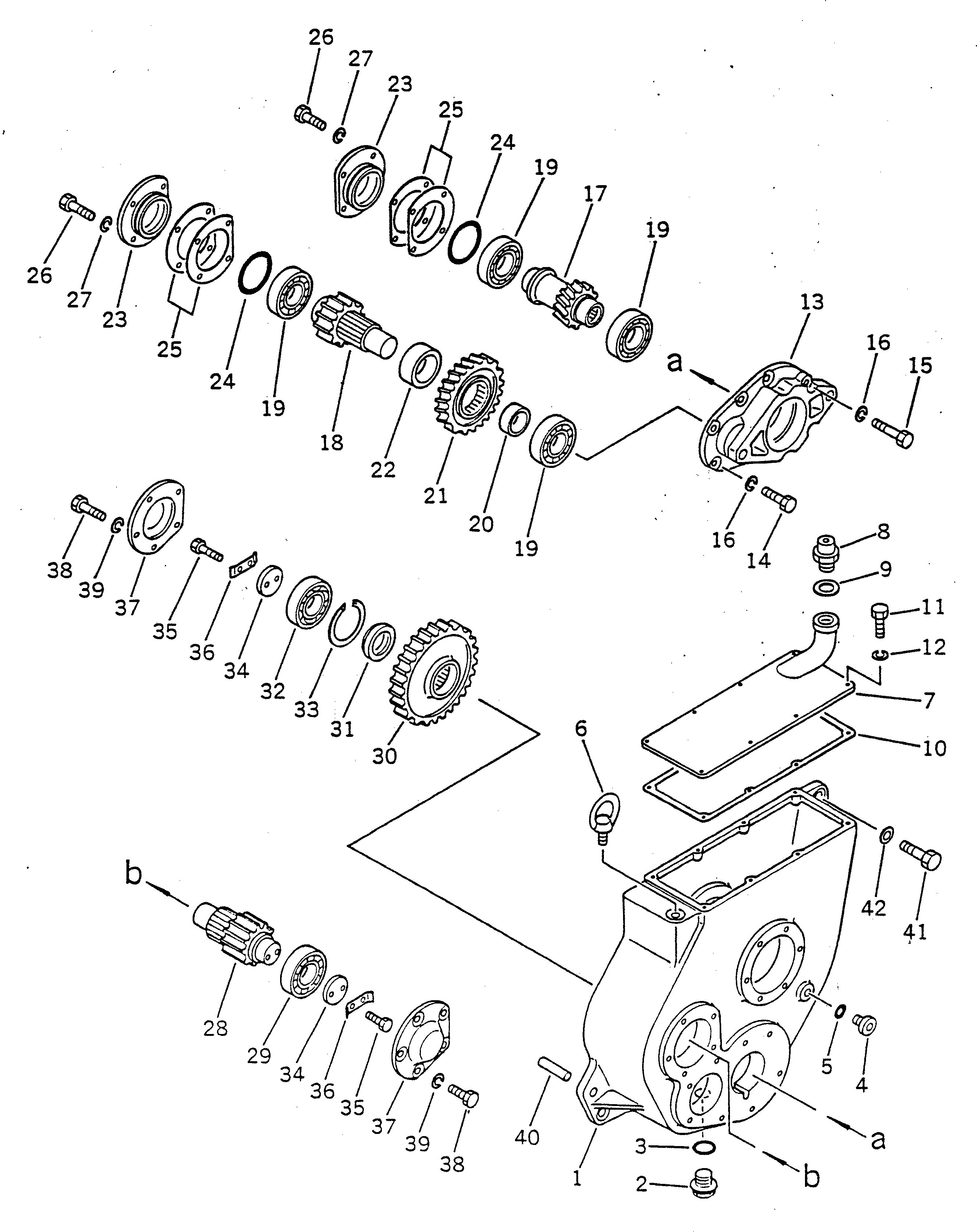 Крышка 22X-75-11350 Komatsu
