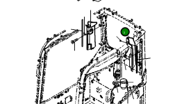 Крышка 22P-53-15531 Komatsu