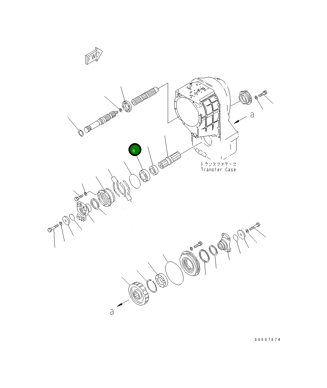 Подшипник 427-15-19430 Komatsu