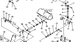 Кронштейн 20M-43-48611 Komatsu