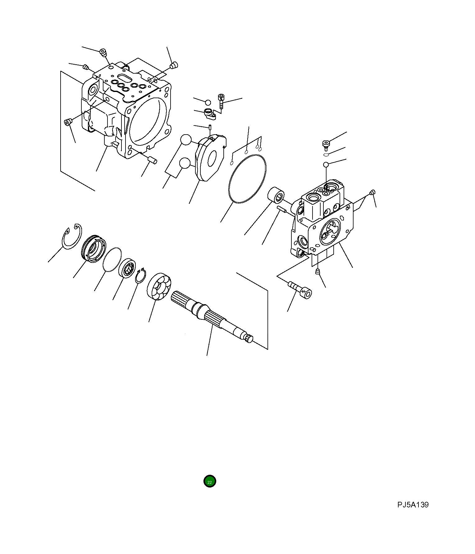 Подшипник 708-3s-12210 Komatsu