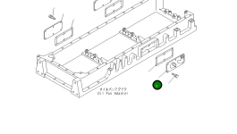 Крышка CU3069847 Komatsu