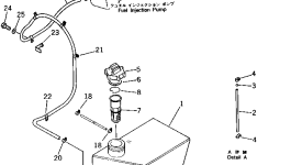 Бак 363-04-11110 Komatsu