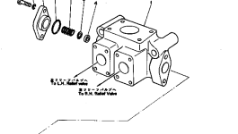 Корпус 198-49-12110 Komatsu
