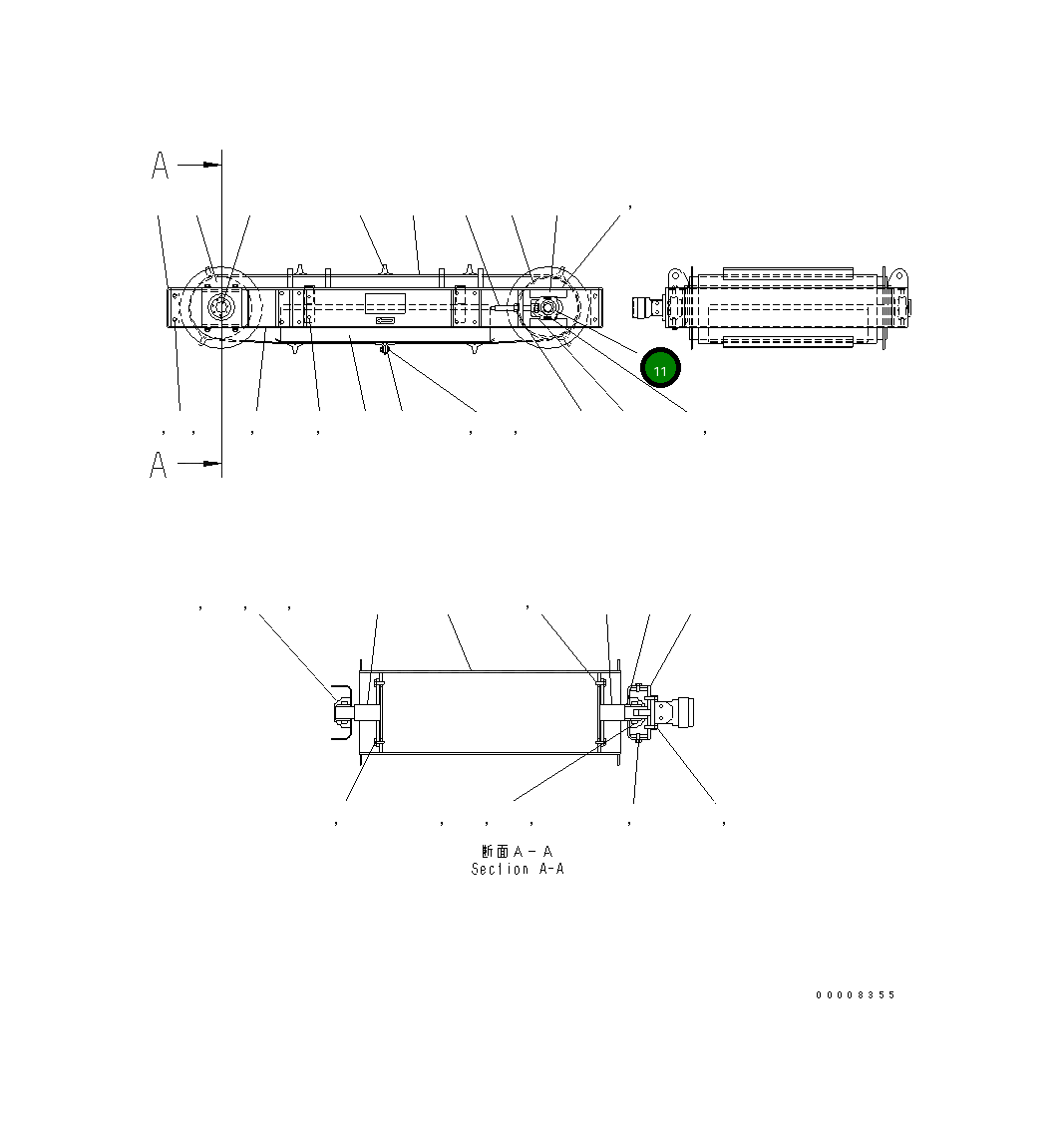 Подшипник MFK0000101 Komatsu