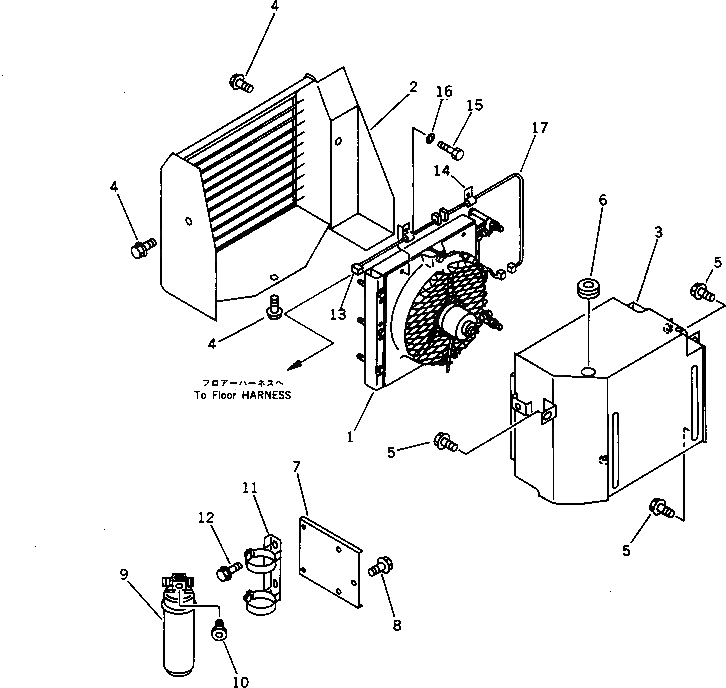 Крышка 418-T46-1150 Komatsu