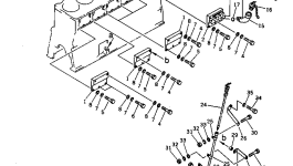 Кронштейн 6162-23-5460 Komatsu