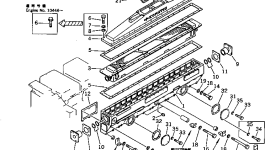Крышка 6162-13-4660  Komatsu