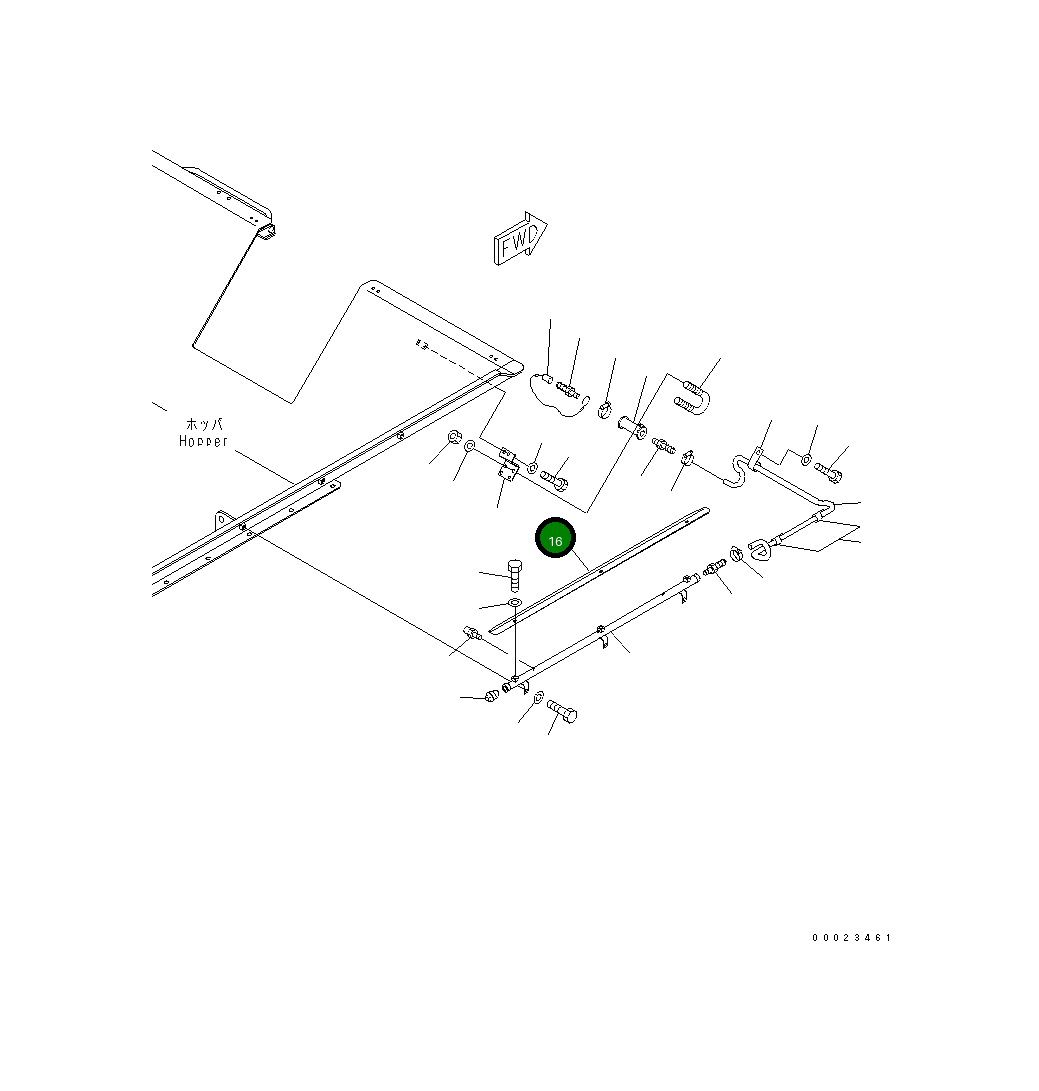 Крышка 8260-70-1320 Komatsu