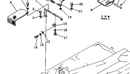 Крышка 208-54-12521 Komatsu