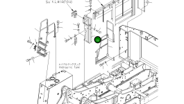 Крышка 21T-54-64241 Komatsu